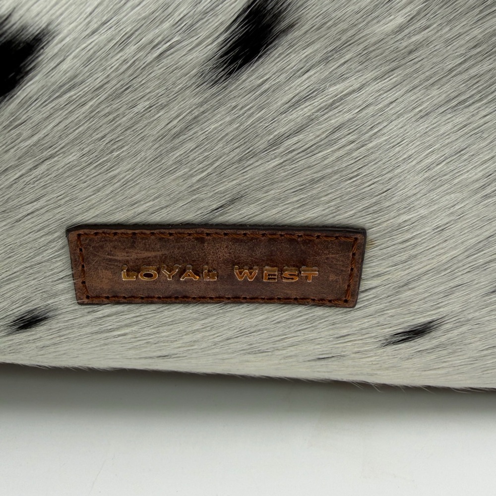 Myra Bag White and Brown Spotted Cowhide Hobo, Never Used All Tags Included. - Picture 5 of 7